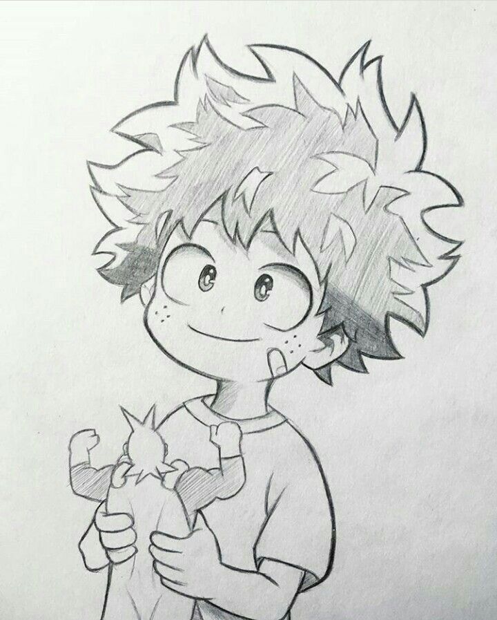 Featured image of post Anime Drawings Easy Mha