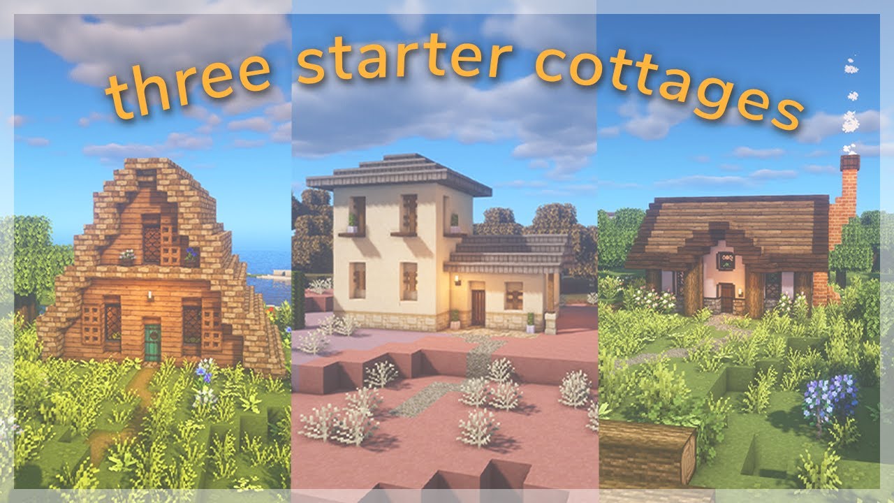 wallpapers Cottagecore Minecraft Builds Tutorial how to build a cottagecore starter house minecraft tutorial