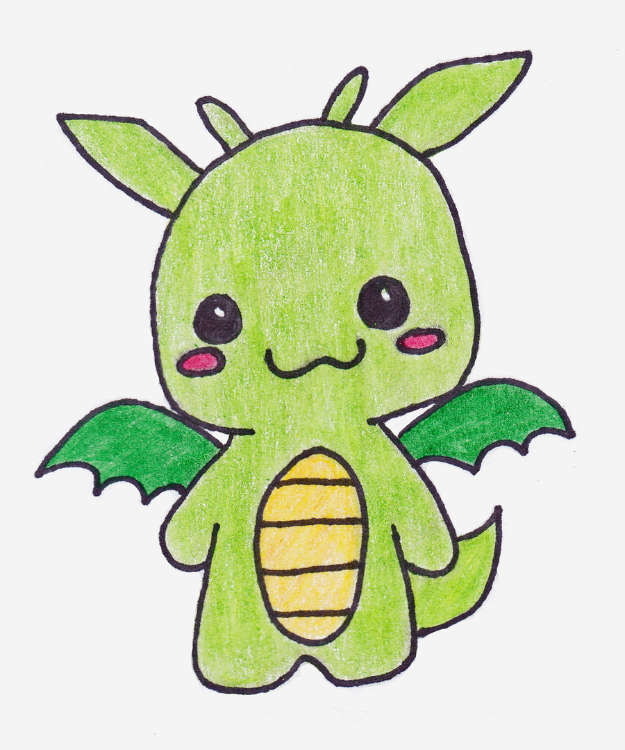 Featured image of post Easy Cute Dragon Clipart