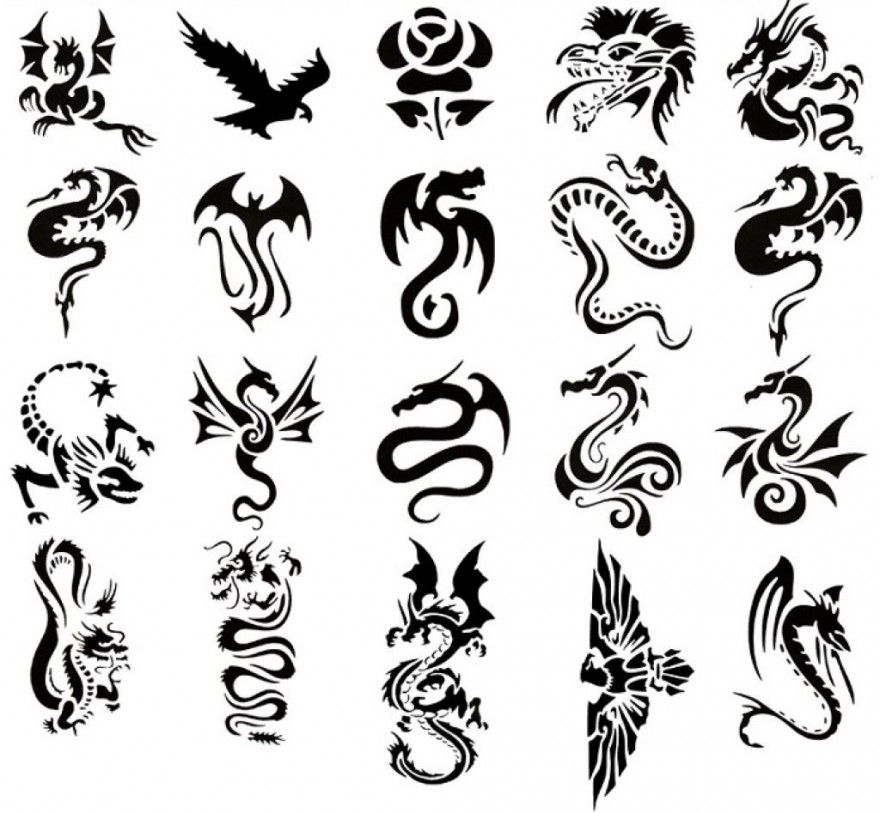 Featured image of post Easy Cute Dragon Tattoo