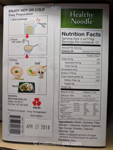 Featured image of post Healthy Noodles Costco Nutrition