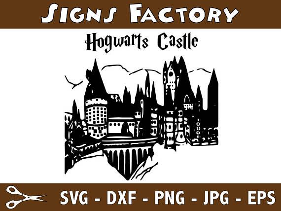 Featured image of post Hogwarts Silhouette Svg