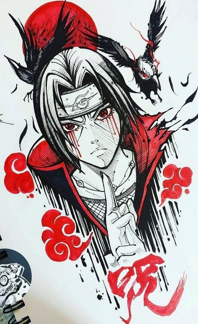 Featured image of post Itachi Sketch Tattoo