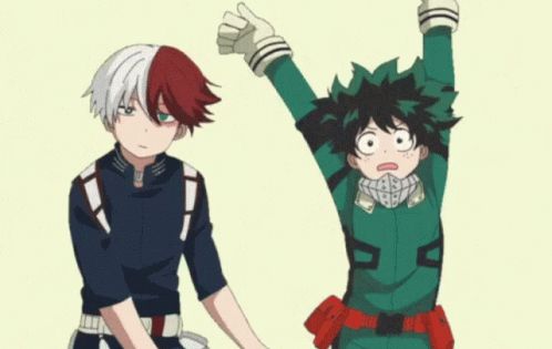 Featured image of post Midoriya Gif Todoroki