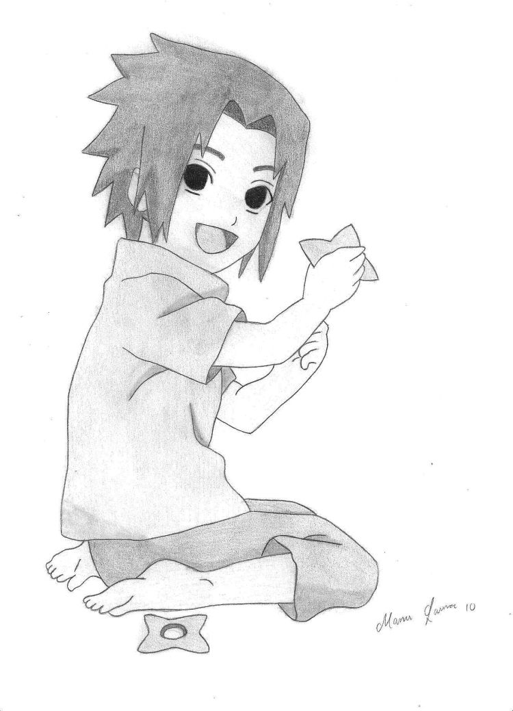 Featured image of post Sasuke Uchiha Drawing Kid